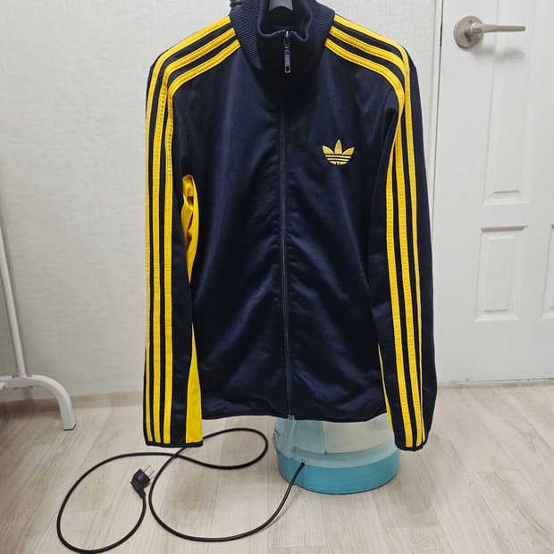 (95~100)L☆초대장급☆아디다스 파이어버드 [네이비옐로우] 트랙탑져지