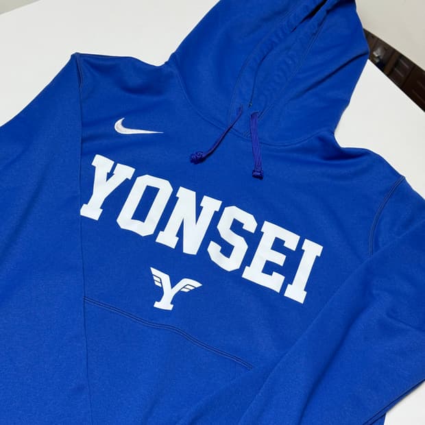 [중고] 나이키 연새대 선수용 후드티 L 