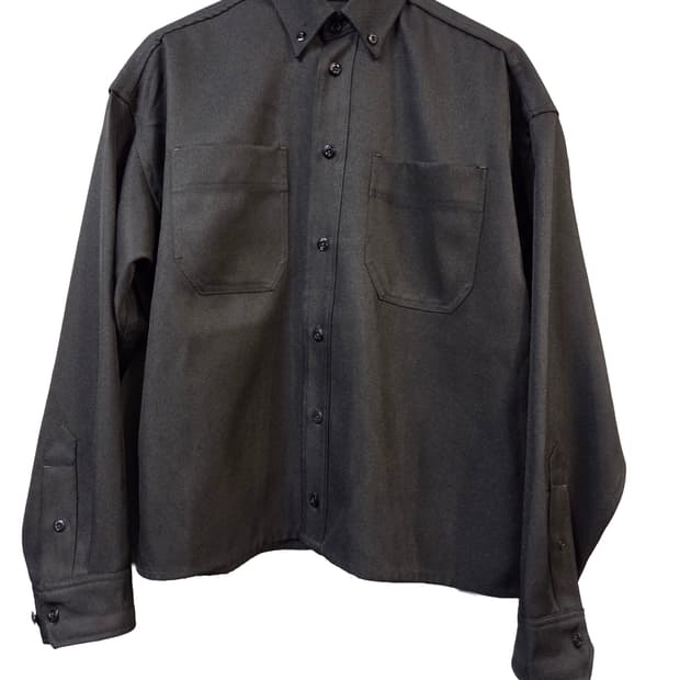 G-STAR 블랙 긴팔 셔츠 남방(XS)