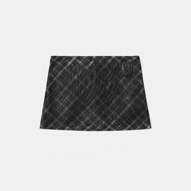 배드블러드 BADBLOOD VINTAGE CLUB SKIRT 스커트 치마