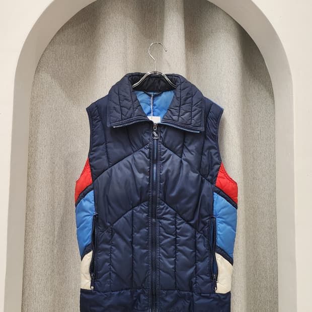 70's Mountain Goat Puffer Vest