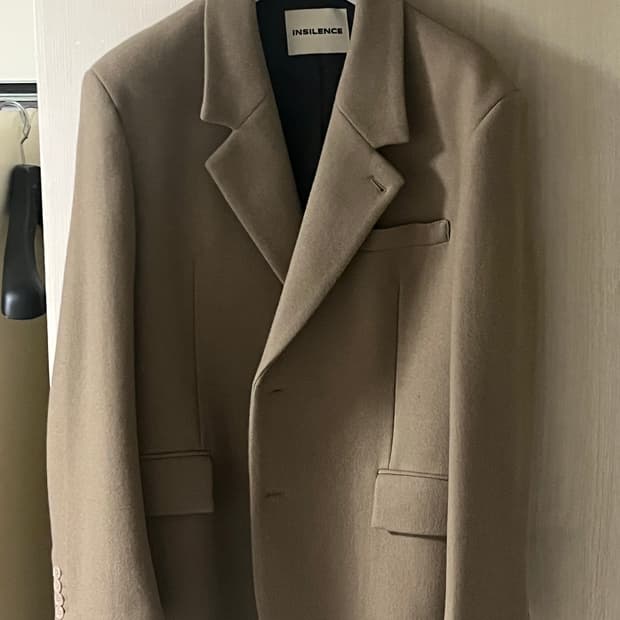 인사일런스 버진울 블레이저 L 에쉬베이지