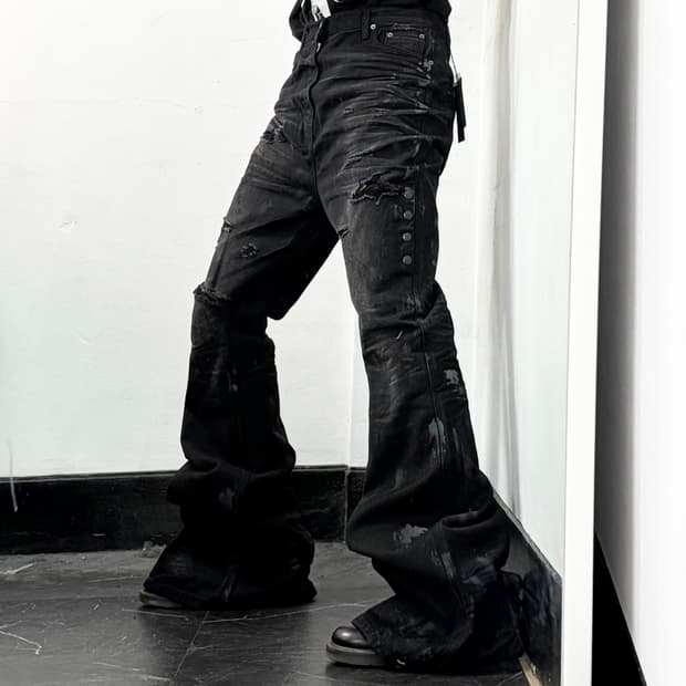 (새상품) 언더마이카 머드 플레어진