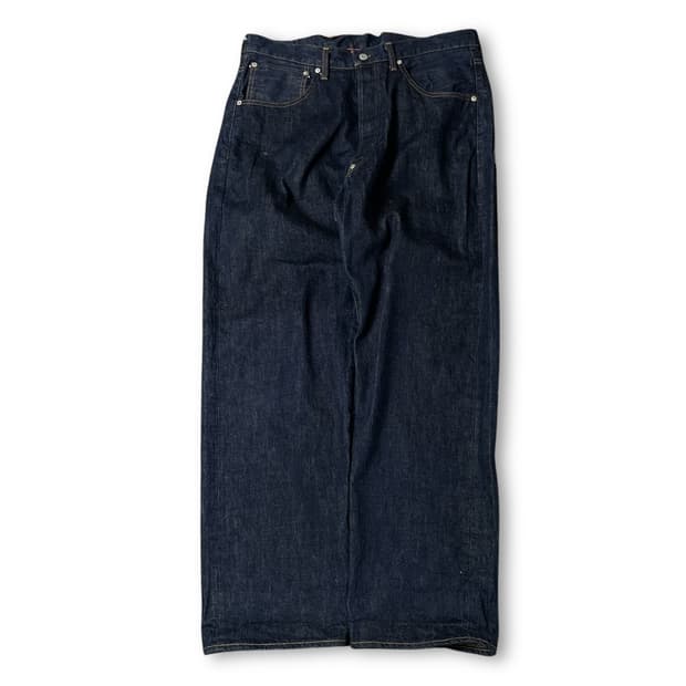 (36) 오디너리핏츠 진청 스티치 5버튼플라이 데님 팬츠