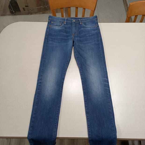 32 리바이스510 워싱 스판 슬림일자진 32-342