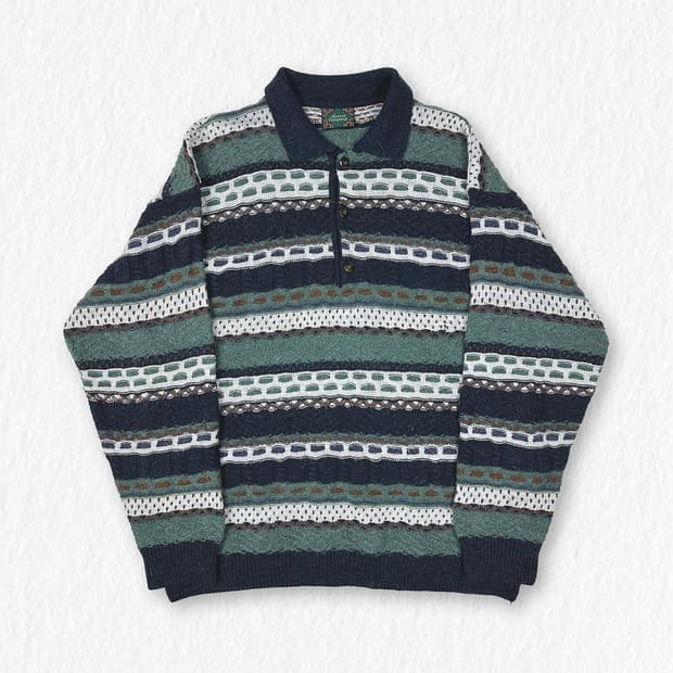 네이처컴퍼니 빈티지 카라 니트