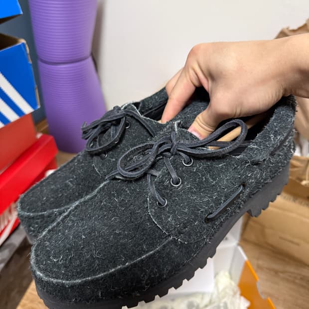 팀버랜드 x 스컬프스토어 3아이 보트슈즈 260