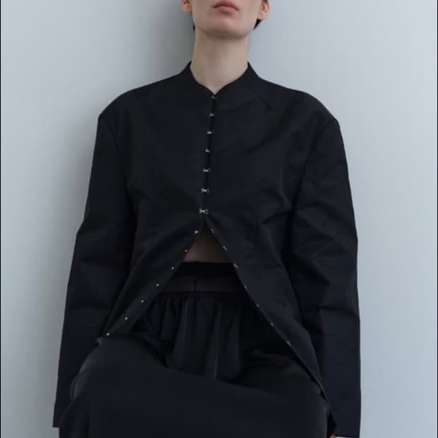 opheden 오브헤덴 round neck hook jacket후크자켓