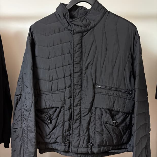 언어펙티드 퀄티드 블루종 블랙 M