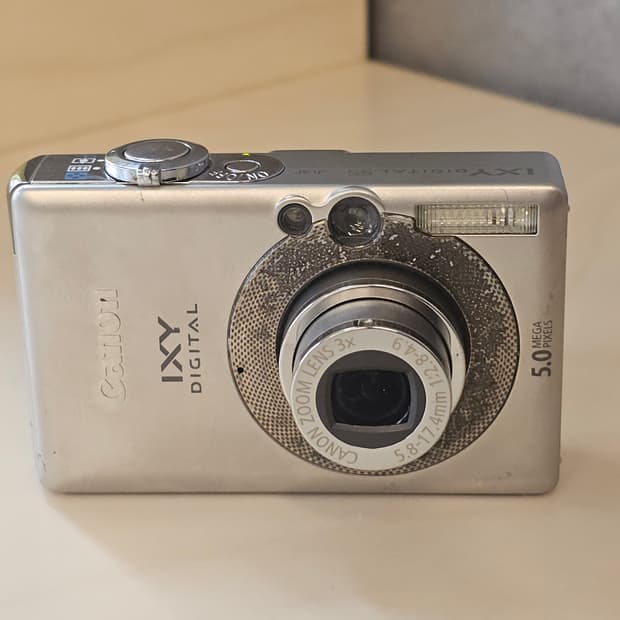 캐논 IXY 55(국내명 익서스 50)-줌 기능 이상