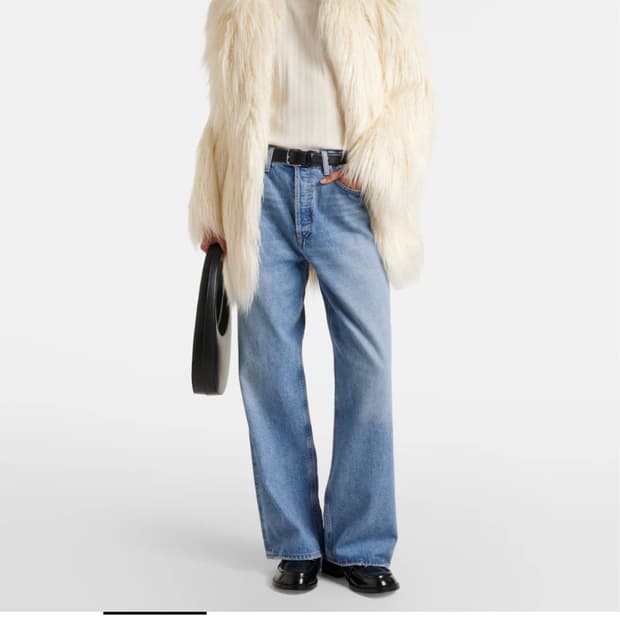 The Frankie Shop Liza Faux Fur Coat