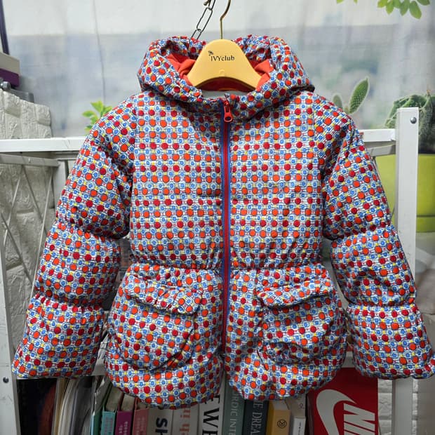 오일릴리 키즈 여아패딩 5~6Y 다운 키즈패딩 AD37