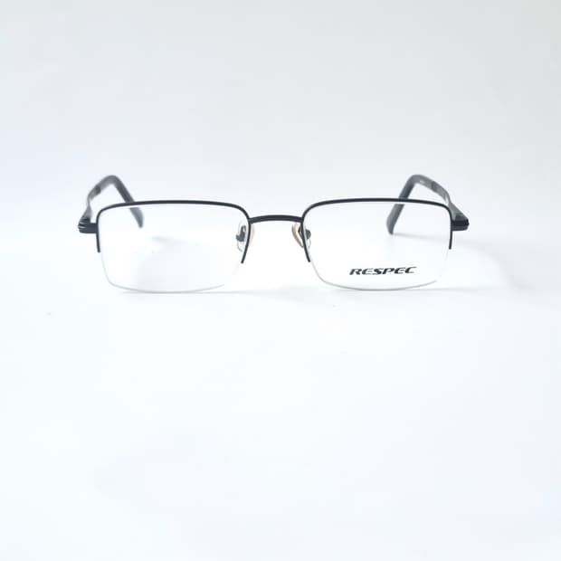 데드스탁 빈티지 직사각 반무테 안경테 443