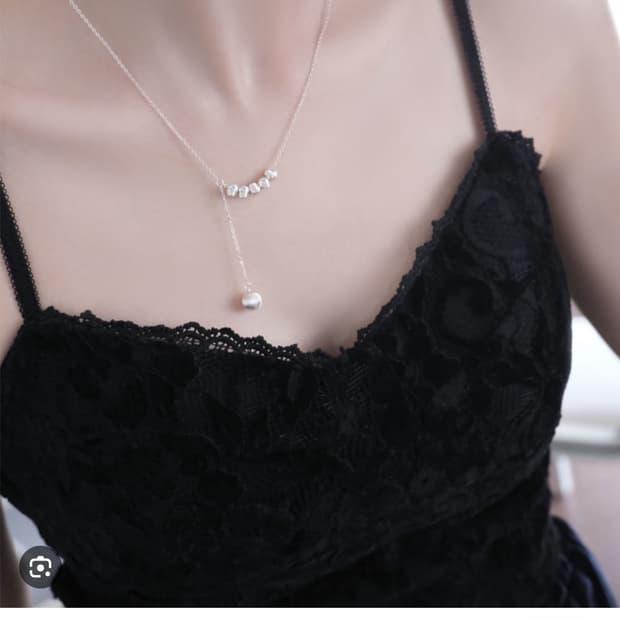 925실버) 팩더널드 clair de lune 목걸이