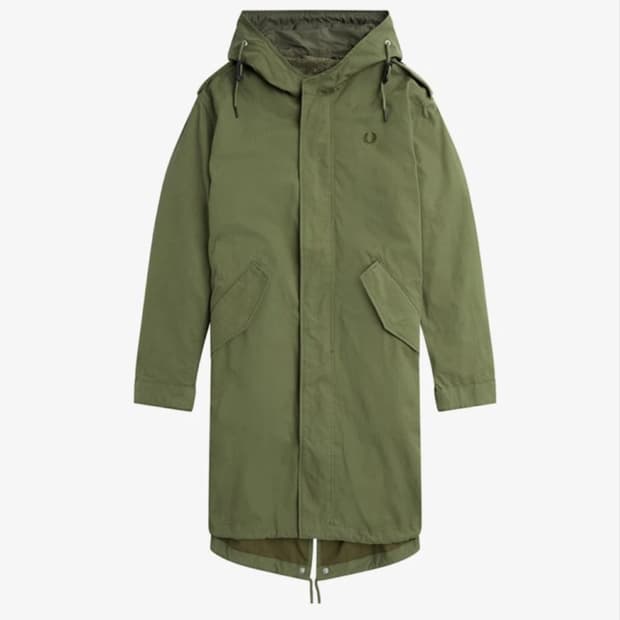 프레드페리 디태쳐블 라이너 파카 S