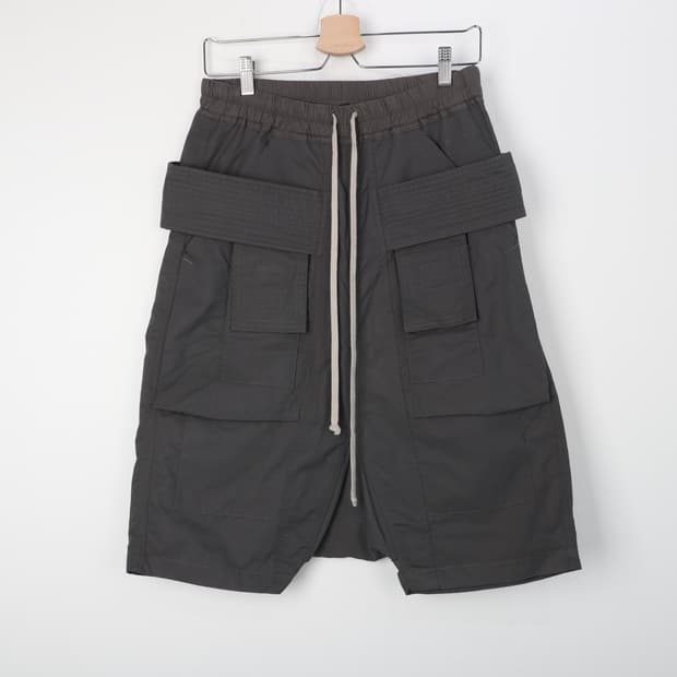 XS / Rick owens 릭오웬스 다크쉐도우 태권도 카고 반바지 팬츠