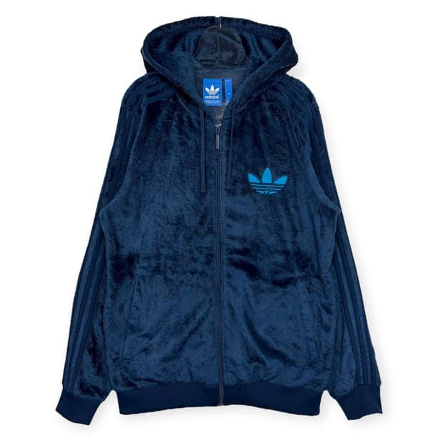 아디다스 플리스 후리스 후드 집업 자켓
