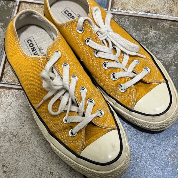 컨버스 척테일러 70s 로우 옐로우 240