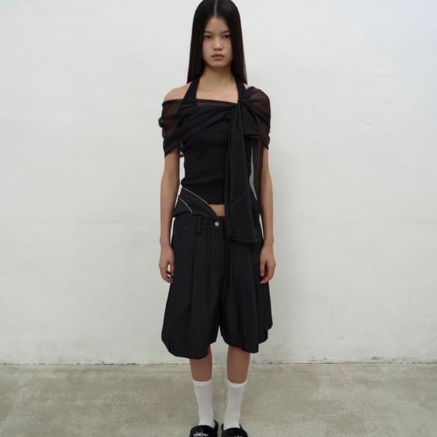lcdc DRAWSTRING POCKET SHORTS 버뮤다 팬츠