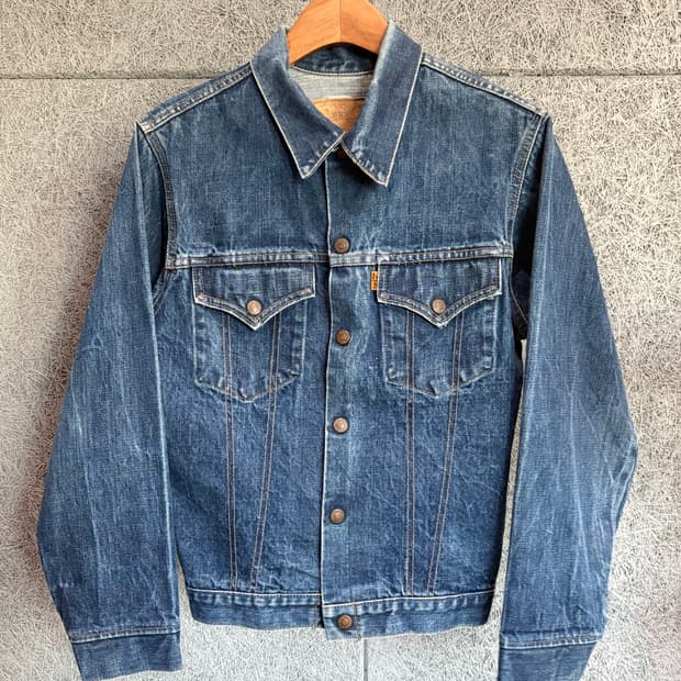 70-80s 리바이스 오렌지탭 트러커자켓