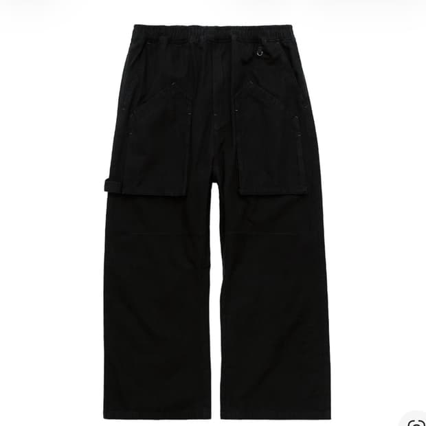 [3] 폴리테루 페인터 파자마팬츠 블랙