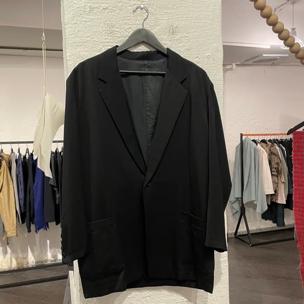 요지야마모토 오버사이즈 블레이저