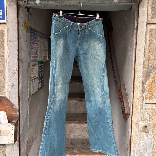 빈티지 리바이스 엔지니어드진 y2k 로우라이즈