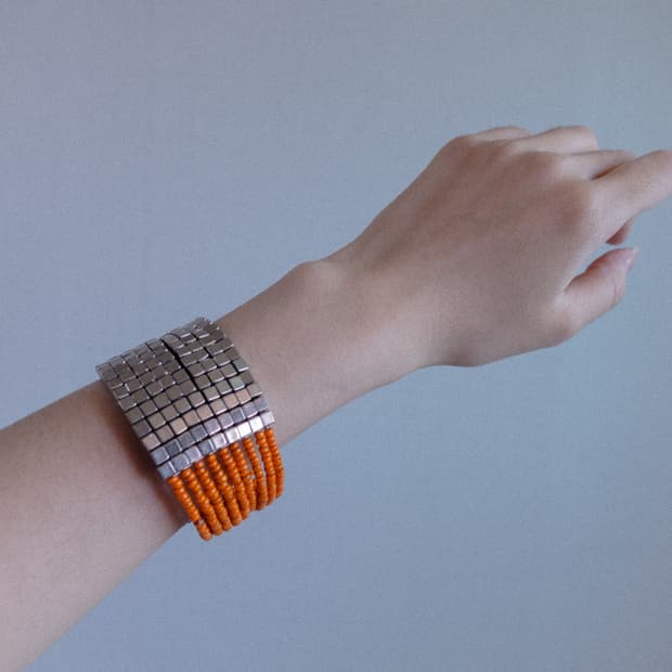 Disco mosaic bangle