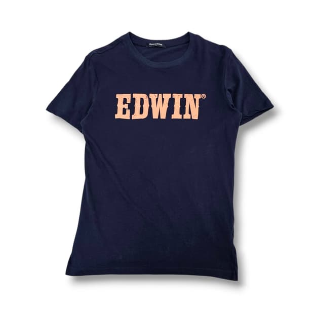 M EDWIN 에드윈 클래식 로고 반팔 티셔츠