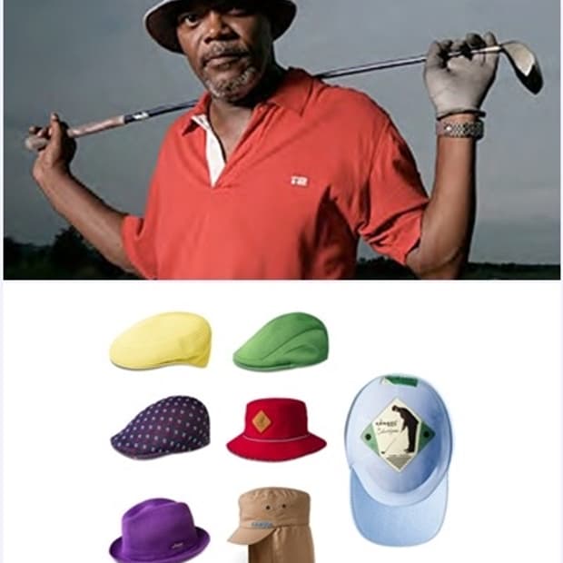 Kangol golf X Samuel L Jackson 헌팅캡
