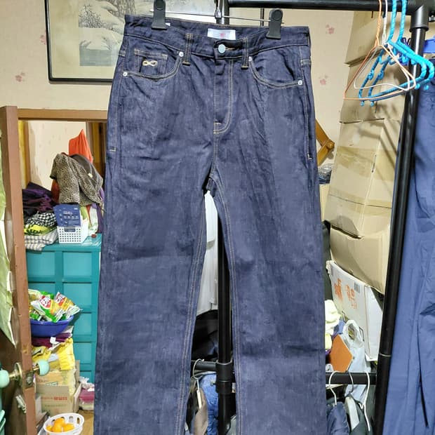 [플랙]칸디아니 스티즈051 로우 데님 청바지 32사이즈 