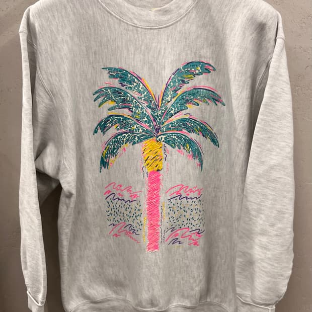 Nightwaks  US 야자수 맨투맨 XL