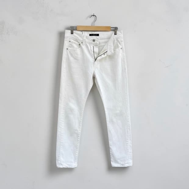 33~34/ 스톤아일랜드 00AW 디스 화이트 데님팬츠