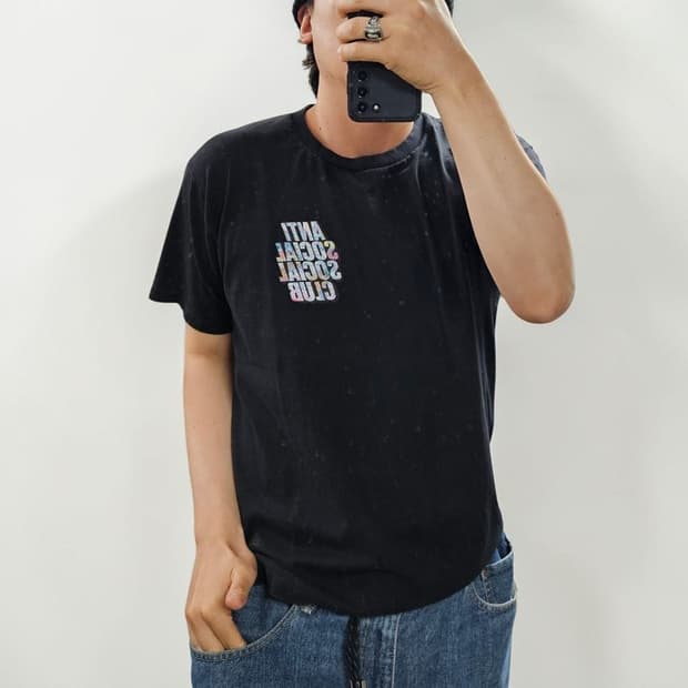 안티소셜클럽 반팔티 M0473