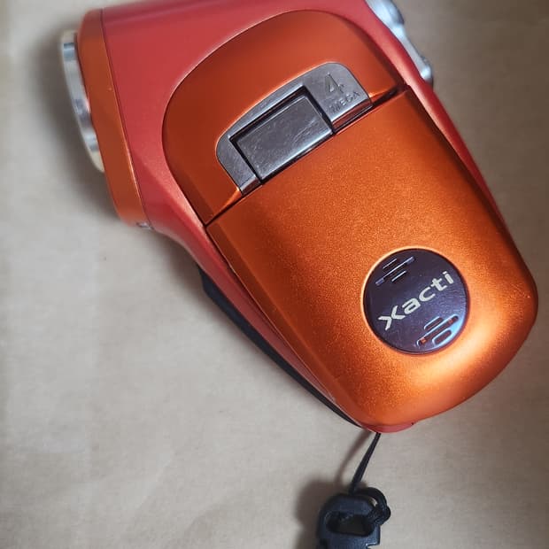 산요작티 Sanyo xacti c4 빈티지캠코더
