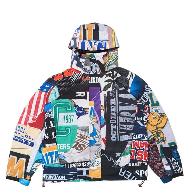 Joegush  Graphic Patchwork Windbreaker