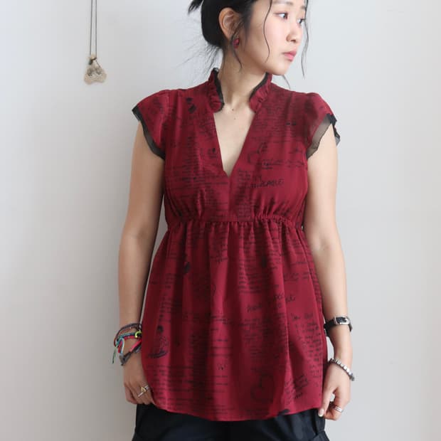 [Hysteric Glamour] Courtney Love Blouse