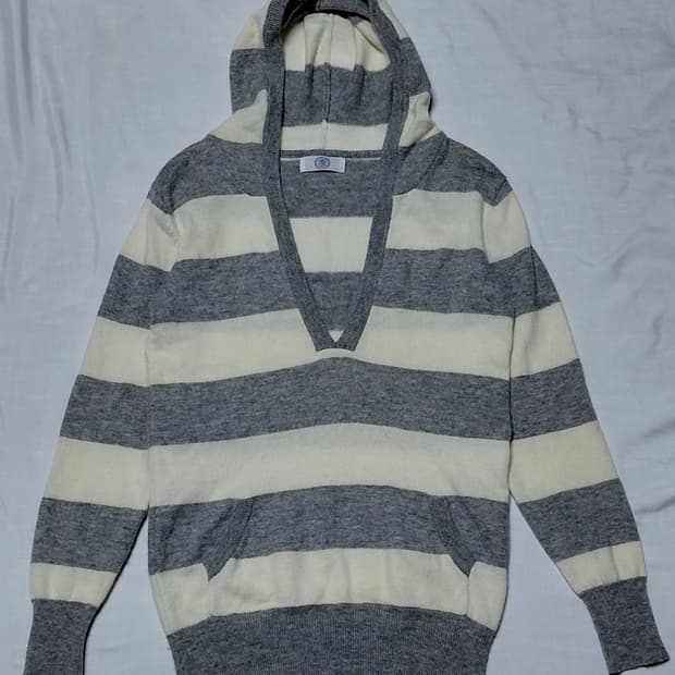 J.PRESS(제이프레스) 재팬 라인 스트라이프 니트 후디 (무료배송)