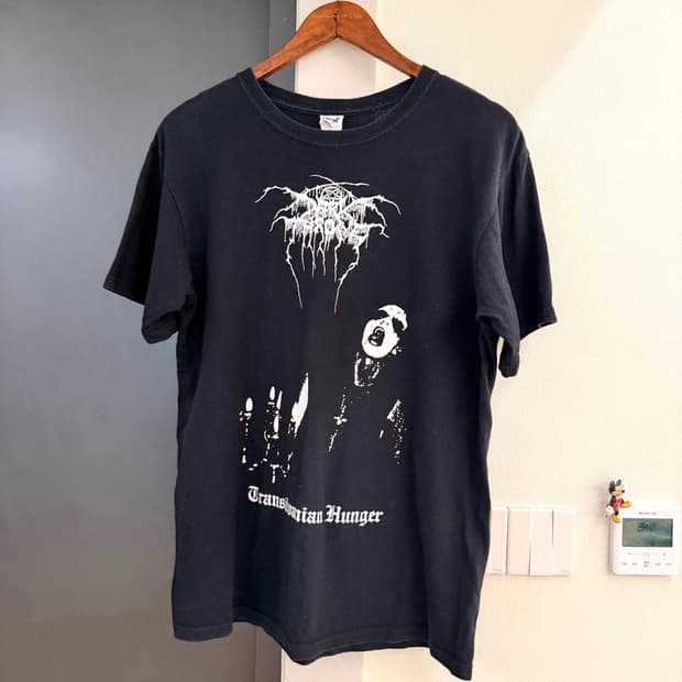 빈티지 00s Darkthrone 티셔츠