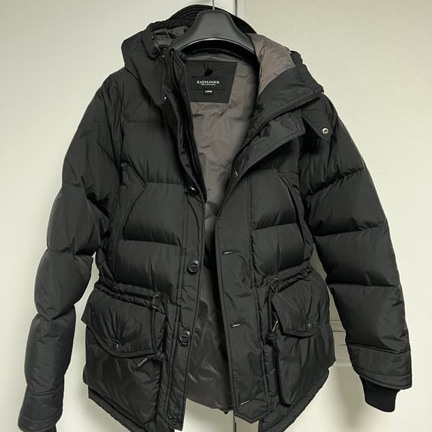 이스트로그 유틸리티 패딩 블랙 L 