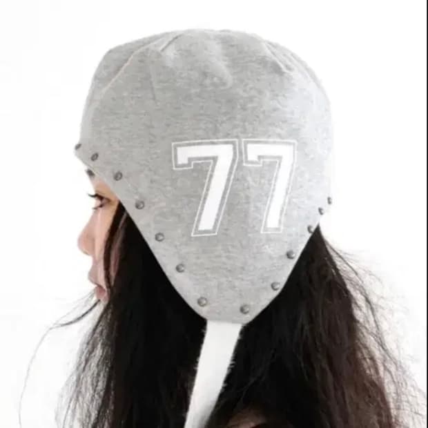 샵페어리 져지 이어플랩 비니