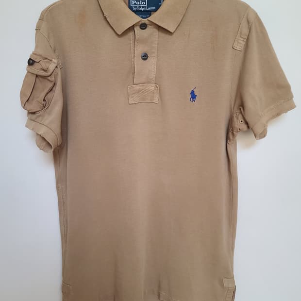 폴로 랄프로렌 2019ss 빈티지 디테일의 레어한 피케 티셔츠