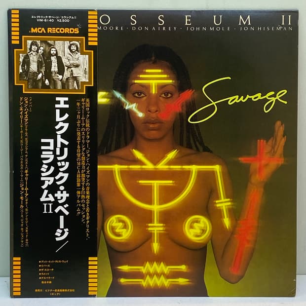 (중고LP-록) Colosseum II - Electric Savage