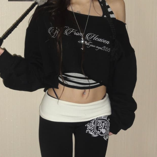 엔젤넘버555 헤븐 스웻셔츠