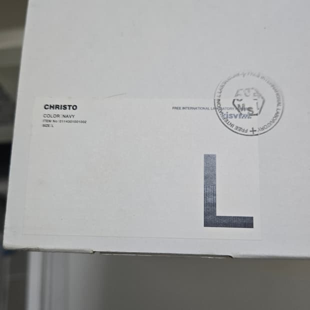 비즈빔 크리스토 네이비 L사이즈