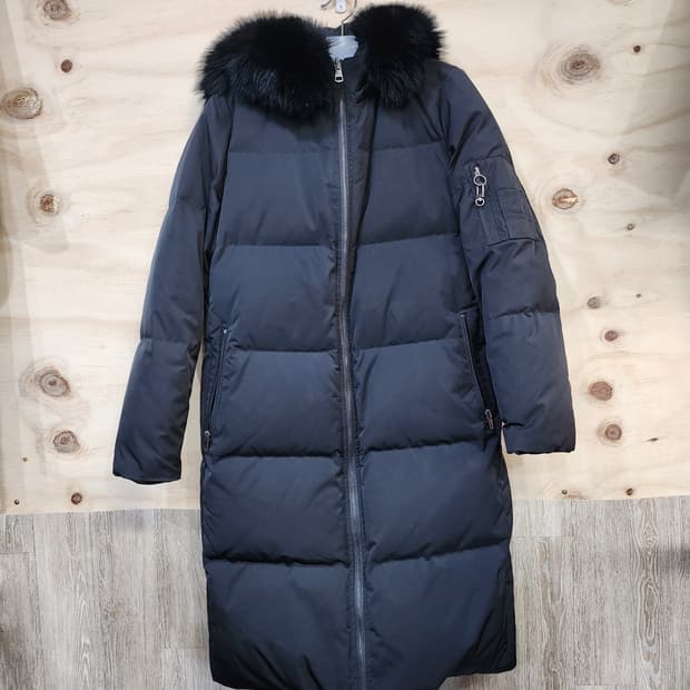 652) 다니엘헥터 리버시블 폭스퍼 구스 패딩