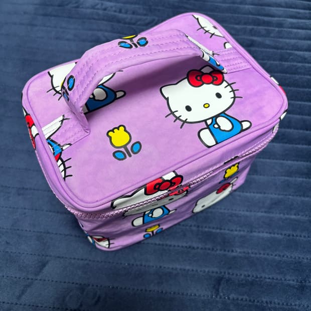 바쿠 바쿠파우치 BAGGU 헬로키티 코스메틱 케이스 라지