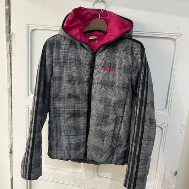 아디다스 neo경량패딩 s