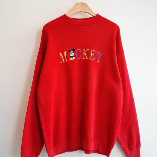 90s vintage 디즈니 미키마우스 맨투맨 