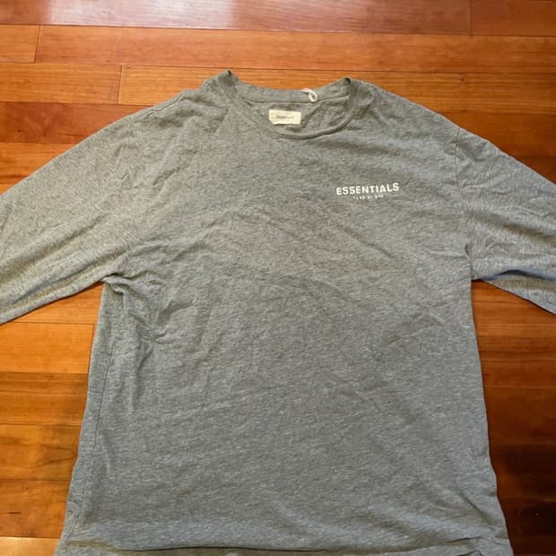 피오갓 긴팔 회색 (XL-2XL)